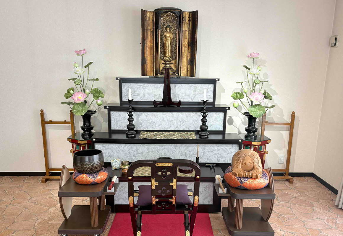 会場について